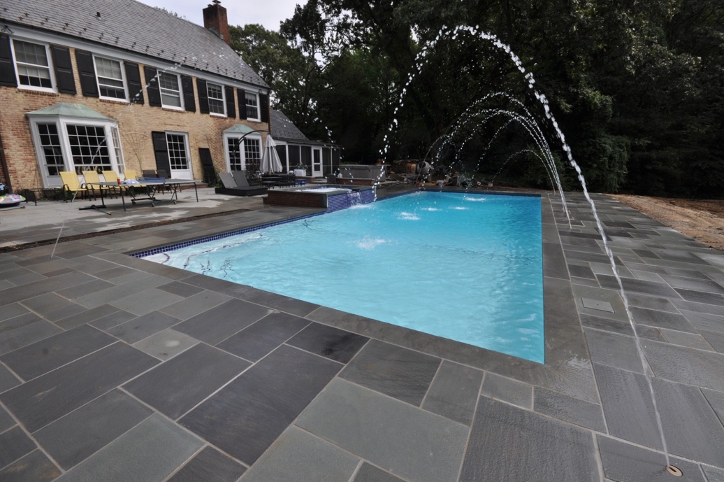 pool decks for inground pools options