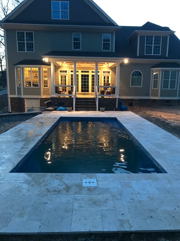 salt water vinyl pool