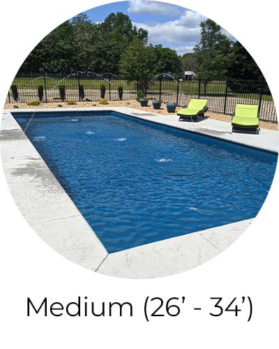 What size swimming pool can your yard accommodate?