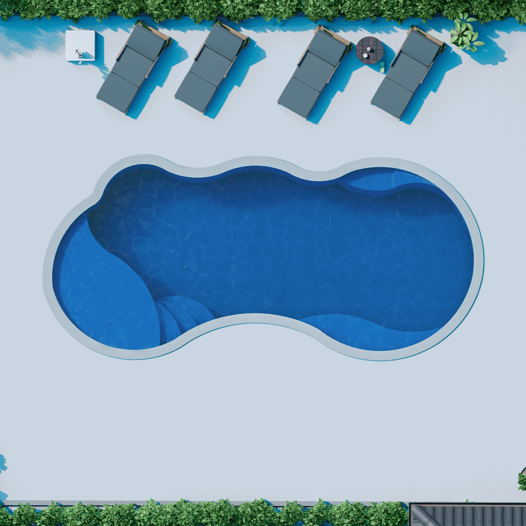 I30 river pools fiberglass pool